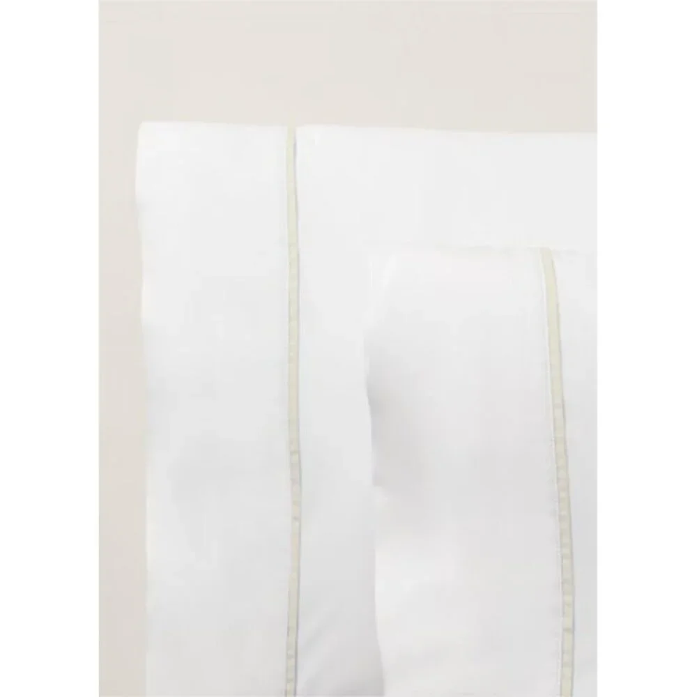 Ralph Lauren Palmer Organic Cotton Percale 2 Standard Pillowcases Sand Dune New
